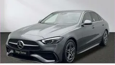 Grau Gebraucht 2021 Mercedes C220 AMG Limousine | 38.940 € (Fairer Preis)