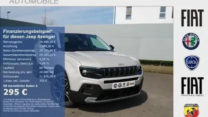 Neu Jeep Avenger Summit 110 PS (80 kW) 2026 Stone grey metallic (beige) SUV