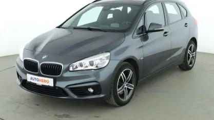 Gebraucht BMW 220 Active Tourer Sport Line 192 PS (141 kW) 2017 Grau Van / Kleinbus