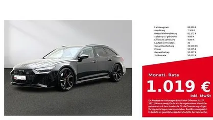 Gebraucht Audi RS6 Ambiente 600 PS (441 kW) 2023 Mythosschwarz metallic Kombi