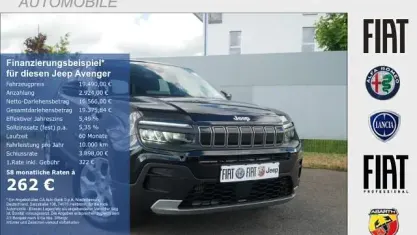 Gebraucht Jeep Avenger Altitude 101 PS (74 kW) 2024 Schwarz SUV