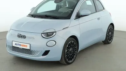 Gebraucht Fiat 500e La Prima 86 kW (118 PS) 2021 Blau Cabrio