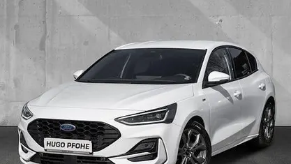 Weiß Gebraucht 2024 Ford Focus ST-Line X Kombi | 23.900 € (Fairer Preis)
