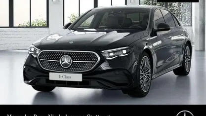 Unilack schwarz Gebraucht 2025 Mercedes E200 AMG line Limousine | 57.490 € (Fairer Preis)