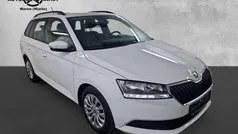 Weiß Gebraucht 2022 Skoda Fabia Ambition Kleinwagen | 16.900 € (Fairer Preis)
