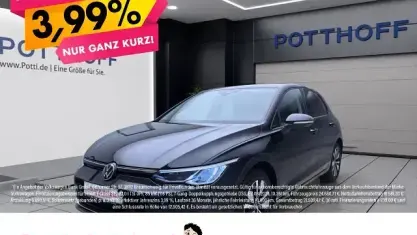 Gebraucht VW Golf VIII Move 150 PS (110 kW) 2023 Schwarz Limousine