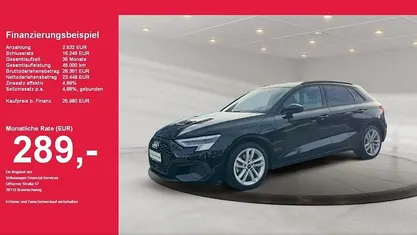 Schwarz Gebraucht 2022 Audi A3 Sport Limousine | 25.980 € (Fairer Preis)