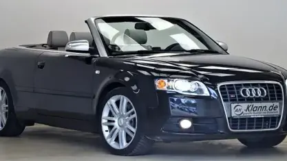 Gebraucht Audi S4 Cabriolet S-Line 344 PS (253 kW) 2007 Phantomschwarz perleffekt Cabrio