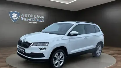 Gebraucht Skoda Karoq Style 150 PS (110 kW) 2021 Moonweiß SUV