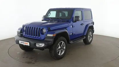 Blau Gebraucht 2020 Jeep Wrangler Sahara SUV | 44.290 € (Fairer Preis)