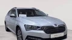 Brillantsilber metallic Gebraucht 2021 Skoda Superb Ambition Kombi | 17.290 € (Fairer Preis)