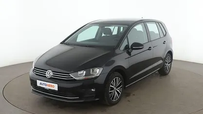 Schwarz Gebraucht 2016 VW Golf Sportsvan Allstar Van / Kleinbus | 15.630 € (Fairer Preis)