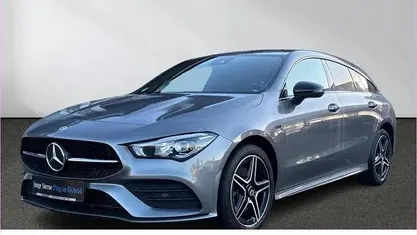 Lack mountaingrau Gebraucht 2021 Mercedes CLA250e Shooting Brake AMG Kombi | 25.310 € (Guter Preis)