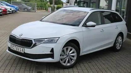 Brugt Skoda Octavia Selection 150 HK (110 kW) 2025 Hvid Stationcar