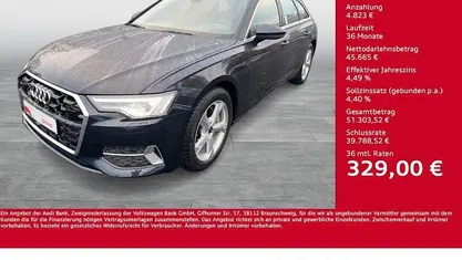 Blau Gebraucht 2025 Audi A6 Advanced Kombi | 50.488 € (Fairer Preis)