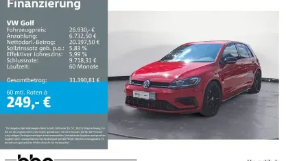 Gebraucht VW Golf VII R 310 PS (228 kW) 2017 Rot Limousine