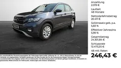 Rauchgrau metallic (metallic) Gebraucht 2022 VW T-Cross Life SUV | 22.430 € (Fairer Preis)