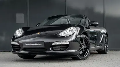 Gebraucht Porsche Boxster 256 PS (188 kW) 2011 Basaltschwarzmetallic Cabrio