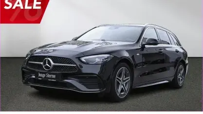 Gebraucht Mercedes C300e AMG line 313 PS (230 kW) 2025 Lack obsidianschwarz Kombi