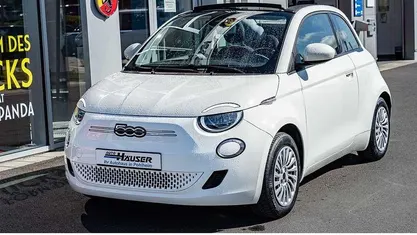 Weiss Gebraucht 2023 Fiat 500e Cabrio | 21.475 € (Fairer Preis)
