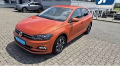 Energetic orange (metallic) Gebraucht 2020 VW Polo United Limousine | 15.970 € (Guter Preis)