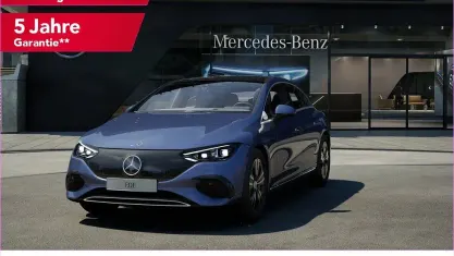 Gebraucht Mercedes EQE350 Electric Art 214 kW (292 PS) 2025 Blau Limousine