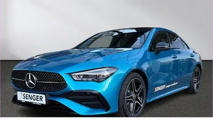 Lack hyperblau Gebraucht 2026 Mercedes CLA200 AMG Coupé | 39.890 € (Fairer Preis)