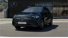 Schwarz Gebraucht 2022 Mercedes EQA350 AMG line SUV | 32.350 € (Fairer Preis)