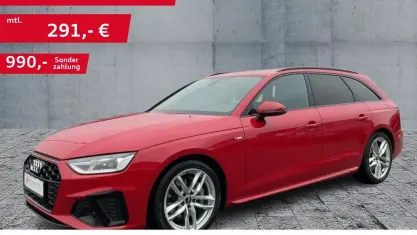 Gebraucht Audi A4 S-Line 286 PS (210 kW) 2020 Tangorot metallic Kombi