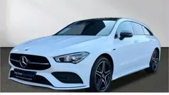 Weiß Gebraucht 2021 Mercedes CLA250e Shooting Brake AMG Kombi | 24.940 € (Fairer Preis)