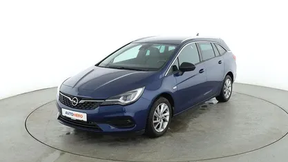 Blau Gebraucht 2021 Opel Astra Elegance Kombi | 14.490 € (Fairer Preis)