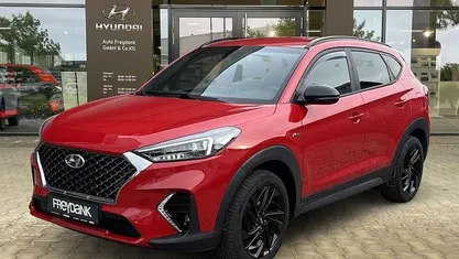 Gebraucht Hyundai Tucson N Line 177 PS (130 kW) 2019 Engine red SUV
