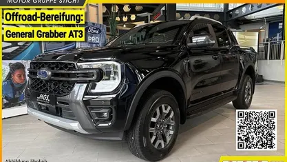 Agate black metallic Neu 2025 Ford Ranger Wildtrack Abholung | 56.666 € (Guter Preis)