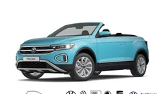 Blau Neu 2024 VW T-Roc Cabriolet Style Cabrio | 31.416 € (Guter Preis)