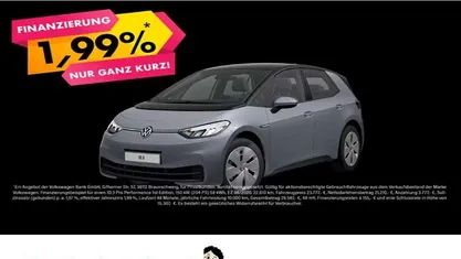 Grau Gebraucht 2021 VW ID.3 Pure Kleinwagen | 18.777 € (Fairer Preis)