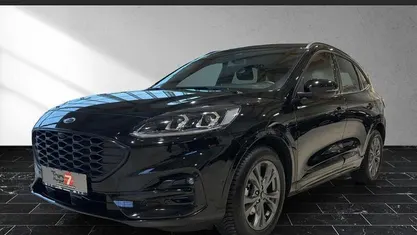 Obsidianschwarz (metallic) Gebraucht 2023 Ford Kuga ST-Line SUV | 26.400 € (Fairer Preis)