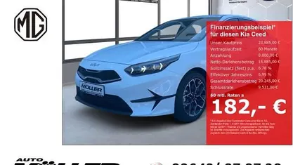 Neu Kia Ceed 101 PS (74 kW) 2025 Weiss Kleinwagen