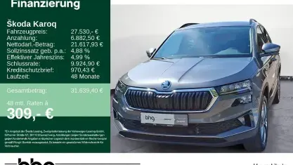 Gebraucht Skoda Karoq Style 150 PS (110 kW) 2023 Grau SUV