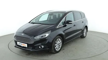 Schwarz Gebraucht 2017 Ford S-MAX Titanium Van / Kleinbus | 16.500 € (Fairer Preis)