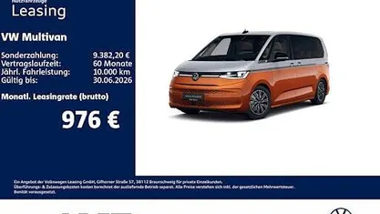 Silber Neu 2025 VW Multivan Van | 89.880 €