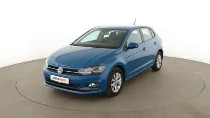 Gebraucht VW Polo Highline 95 PS (69 kW) 2019 Blau Kleinwagen
