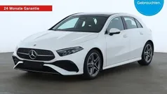 Unilack polarweiß Gebraucht 2024 Mercedes A200 AMG line Plus Limousine | 33.529 € (Fairer Preis)