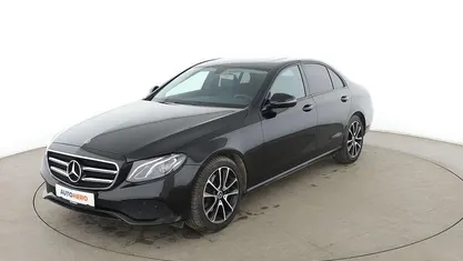 Gebraucht Mercedes E200 Avantgarde 2019 Schwarz Limousine