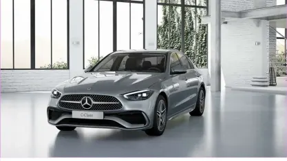 Gebraucht Mercedes C220 AMG 197 PS (144 kW) 2025 Silber Limousine