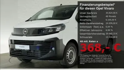 Neu Opel Vivaro 145 PS (106 kW) 2025 Weiß Van / Kleinbus
