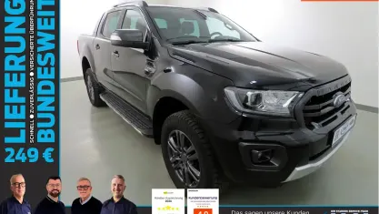 Gebraucht Ford Ranger Wildtrack 213 PS (156 kW) 2022 Obsidianschwarz (metallic) Pickup