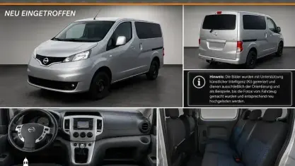 Occasion Nissan Evalia Tekna 110 ch (80 kW) 2013 Gris Monospace