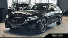 Lack obsidianschwarz Gebraucht 2023 Mercedes E200 AMG Limousine | 45.840 € (Fairer Preis)