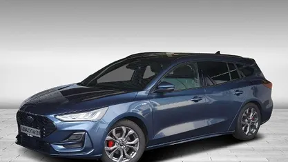 Gebraucht Ford Focus ST-Line X 125 PS (91 kW) 2023 Blau, chromablau metallic Kombi