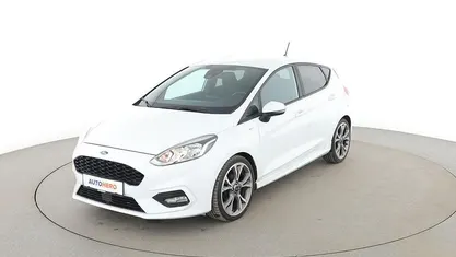Gebraucht Ford Fiesta ST-Line 101 PS (74 kW) 2018 Weiß Kleinwagen